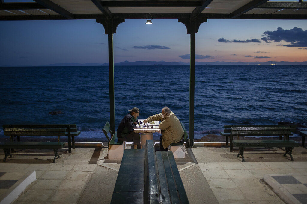 APTOPIX Greece Daily Life